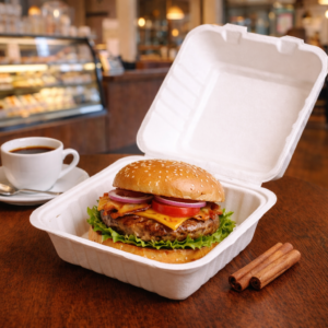 Bagasse Clamshells